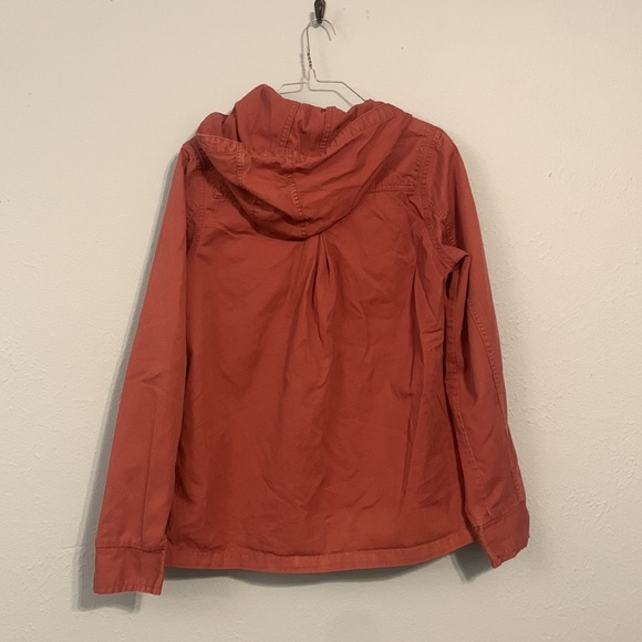 Mossimo Supply Co. Women's Size M Dusty Rose Pink Utility Hooded Jacket Toggles - Picture 7 of 12